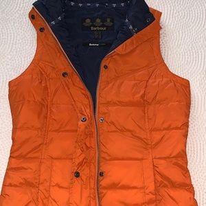 Barbour Bowline quilted gilet in Marigold.
